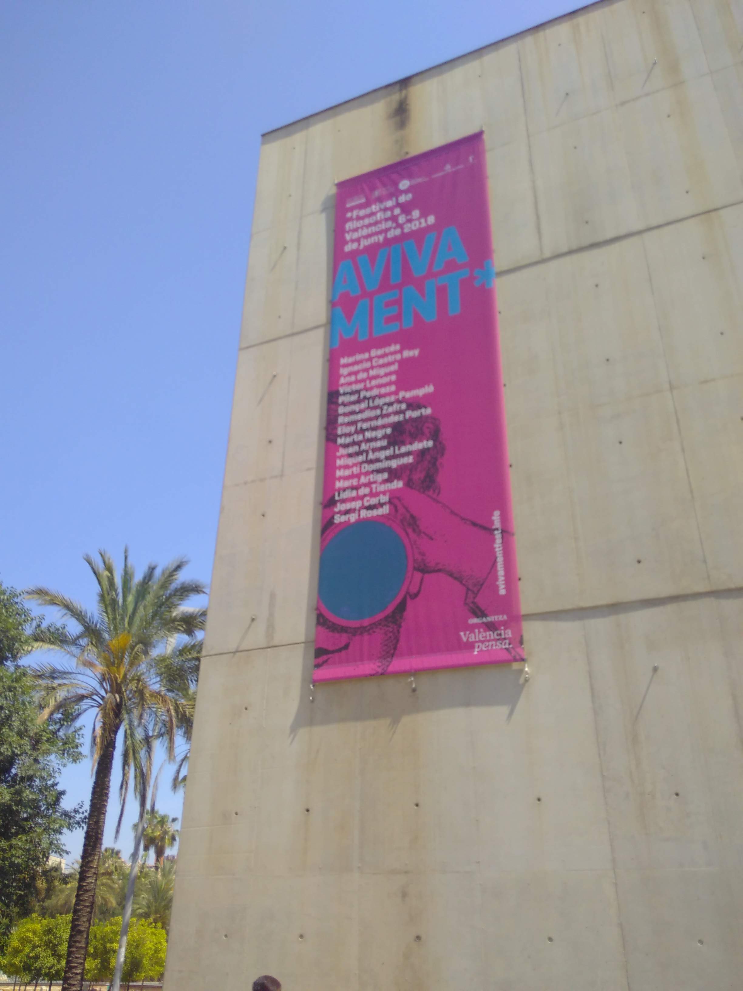 El MuVIM saca la filosofía a la calle con conferencias, cine y teatro de Avivament | Levante-EMV, 2.6.2018